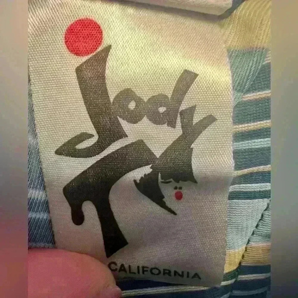 VINTAGE Jody T California Halter Maxi Dress size 9 - Picture 7 of 7